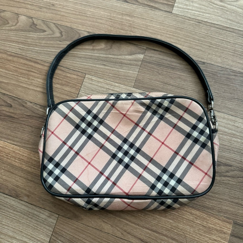 Burberry Bag Blue Label canvas Y2K Mini Shoulder Bag